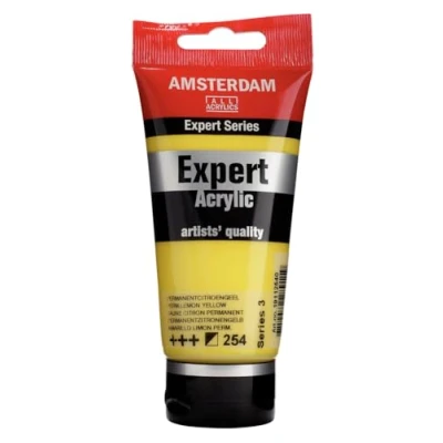 Afbeelding van Acrylverf Expert # 254 Permanentcitroengeel Amsterdam 75ml