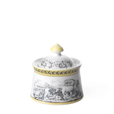 Afbeelding van Villeroy &amp; Boch Audun Ferme, Opbergblikken, Geel, Grijs