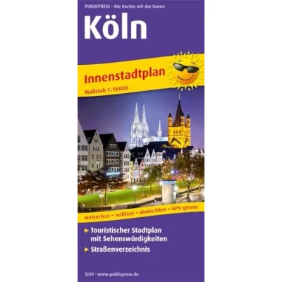 Afbeelding van Köln. Innenstadtplan