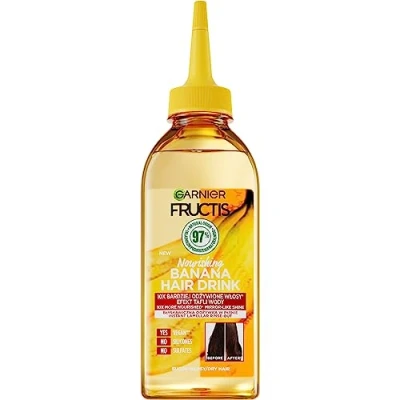 Afbeelding van Fructis Hair Drink Banana instant vloeibare lamellaire conditioner voor droog haar 200ml