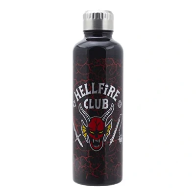 Afbeelding van Stranger Things Hellfire Club Waterfles