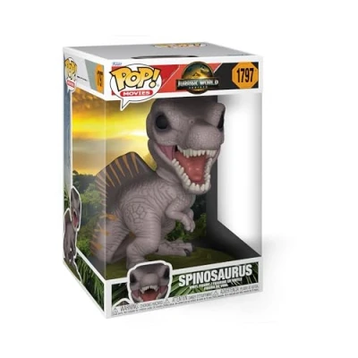 Afbeelding van Funko Pop! Jumbo: Jurassic World, Rebirth, Spinosaurus, verzamelfiguur van vinyl, cadeau idee, officiële merchandise, speelgoed voor kinderen en volwassenen, filmfans