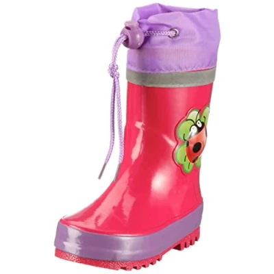 Afbeelding van Playshoes Regenlaarzen Kinderen Lieveheersbeestje Roze Maat 24/25