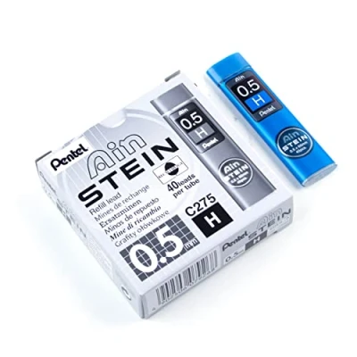 Afbeelding van Pentel C275 H Set van 12 potloden met 40 vullingen 0,5 mm