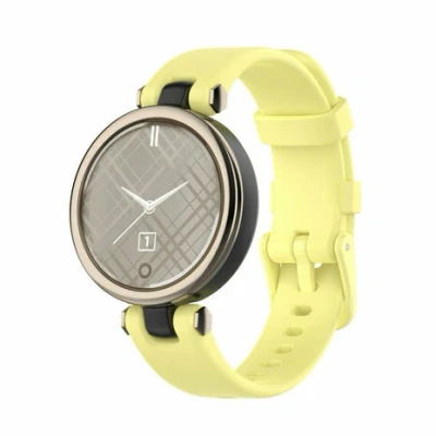 Afbeelding van Siliconen bandje Geel Garmin Lily Comfortabel &amp; Soepel