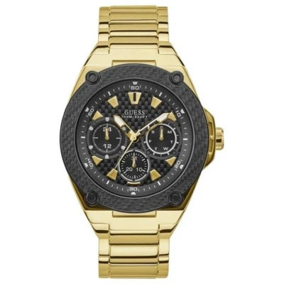 Afbeelding van Guess Legacy W1048G2 Horloge Siliconen Zwart Ø 45 mm