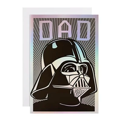 Afbeelding van Hallmark Vaderdagkaart voor papa Star Wars Darth Vader