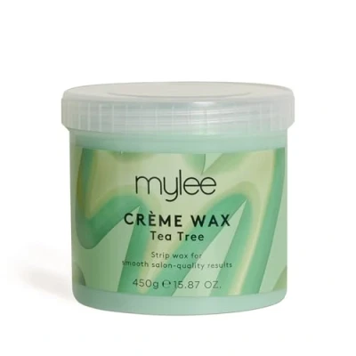 Afbeelding van Mylee Thee Boom Zachte Crème Wax voor gevoelige huid 450 g, magnetron en wasverwarmingsvriendelijk, ideaal alle lichaamsoppervlak, koppige grove haarverwijdering