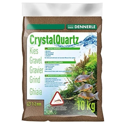 Afbeelding van Dennerle Kristal Kwartsgrind Donkerbruin Inhoud: 10 kilo