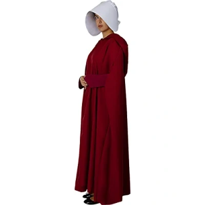 Afbeelding van FUNIDELIA The Handmaid&#039;s Tale Kostuum voor vrouwen Maat: S M Rood