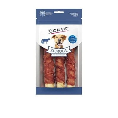 Afbeelding van Dokas Dog Kaurolle Medium 6x150g Entenbrust