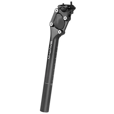 Image de M Wave parallélogramme tige de selle fixe 316 x 350 mm noir d&#039;aluminium