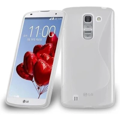 Afbeelding van Cadorabo Hoesje geschikt voor LG OPTIMUS G PRO 2 in SEMI TRANSPARANT Beschermhoes gemaakt van flexibel TPU silicone Case Cover