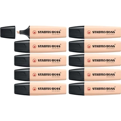 Image de Surligneur et marqueur Stabilo Boss Original Nature Beige rosé