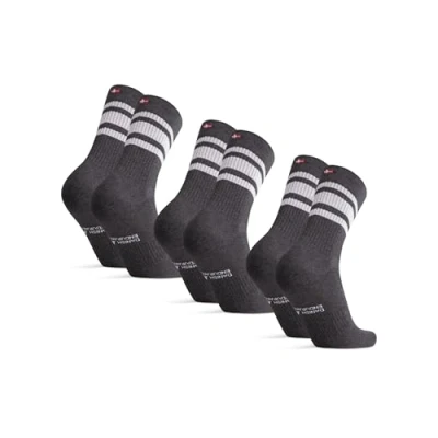 Afbeelding van Danish Endurance Tennis Performance CREW 3 PACK Sportsokken, Maat: 43 47, Black white