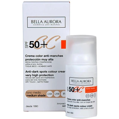 Afbeelding van Bella Aurora Anti Dark Spots CC cream Medium 30 ml