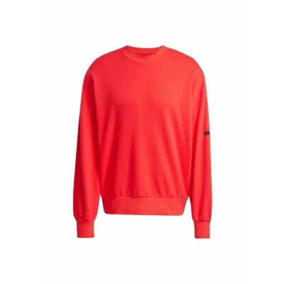 Afbeelding van adidas Sportswear Essentials Loose FIT 3 BAR LOGO Sweater, Heren, Maat: XS, Warm clay white