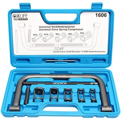 Afbeelding van CCLIFE Universele Valve Spring Compressor Koffer (11 stuks)