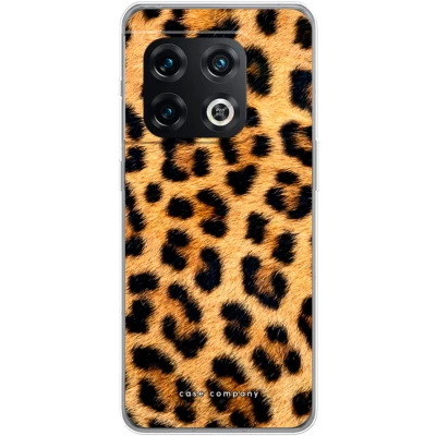 Afbeelding van Case Company® hoesje geschikt voor OnePlus 10 Pro Luipaard Soft Cover Telefoonhoesje Bescherming aan alle Kanten en Schermrand