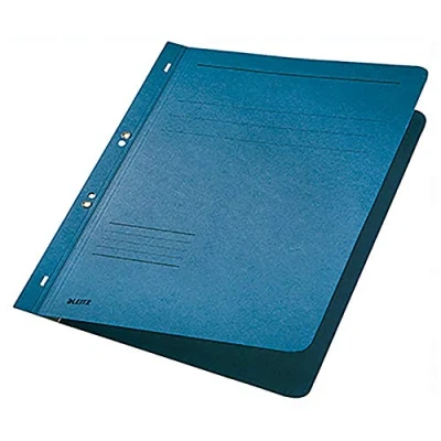 Afbeelding van Leitz Cardboard Folder, A4, blue, Blauw, 250 vel, 80 gsm, 238 mm, 305 mm