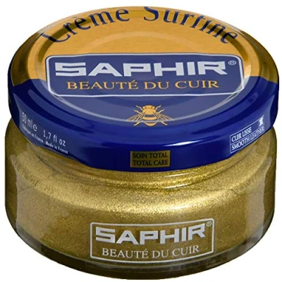 Afbeelding van Saphir Creme Surfine (schoenpoets) Goud