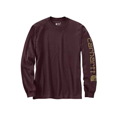 Afbeelding van Carhartt Longsleeve Sleeve Logo T Shirt L/S Port S
