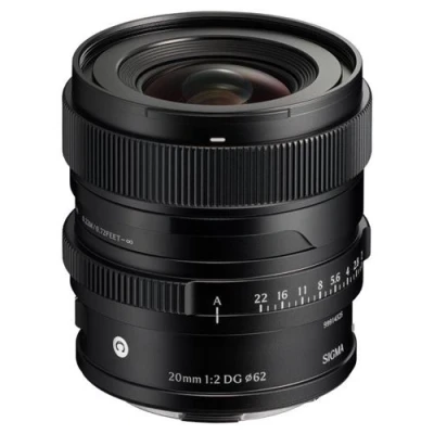 Afbeelding van Sigma 20mm F/2 DG Contemporary L mount black