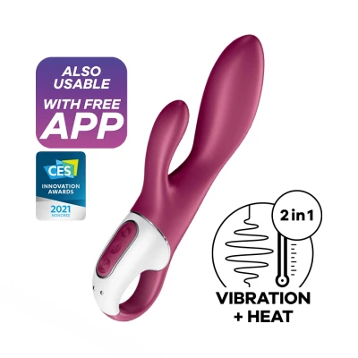 Afbeelding van Satisfyer Heated Affair Verwarmende Rabbit Vibrator