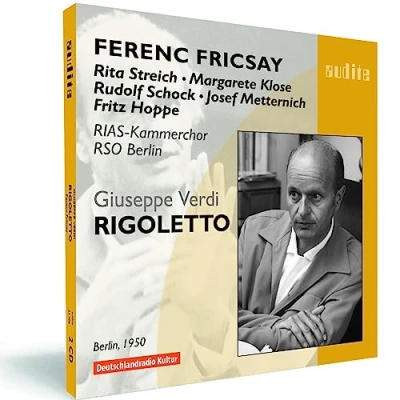Afbeelding van Deutsches Symphonie Orchester Berlin &amp; RIAS Kammerchor, Ferenc Fricsay Verdi: Rigoletto (2 CD)