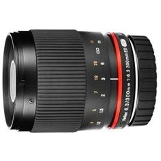 Afbeelding van Samyang SAM300CANON lens voor Canon f/6.3 ED UMC CS 300 mm DSLR camera, zwart