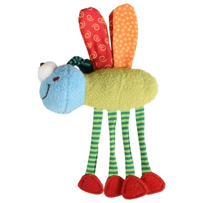 Afbeelding van Flamingo Yowly Libelle Met Pootjes Kattenspeelgoed 18 cm Multi Color