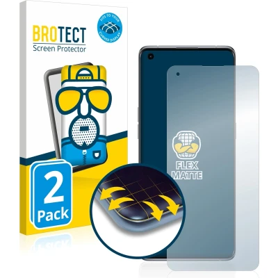 Afbeelding van BROTECT Screenprotector voor Oppo Find X5 Folie Beschermfolie matte volledig dekking (2 Stuks)