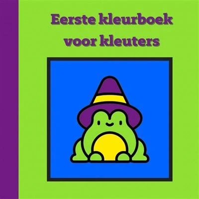 Image de Eerste kleurboek voor kleuters :: Halloween