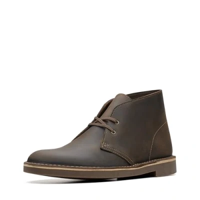Afbeelding van Clarks Wallabee heren laarzen, Bijenwas D huid