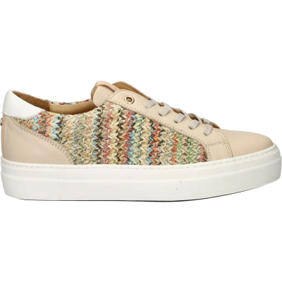 Afbeelding van Fred de la Bretoniere Storm Luca dames sneaker Beige multi Maat 40