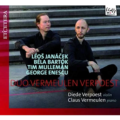 Afbeelding van Janacek. Bartok. Enescu. Tim Mulleman: Violin Sonatas