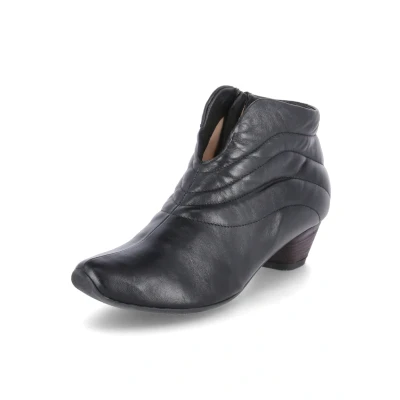 Afbeelding van Think! AIDA Cowboy/Bikerlaarsjes, Dames, Maat: 39.5, Schwarz Leer