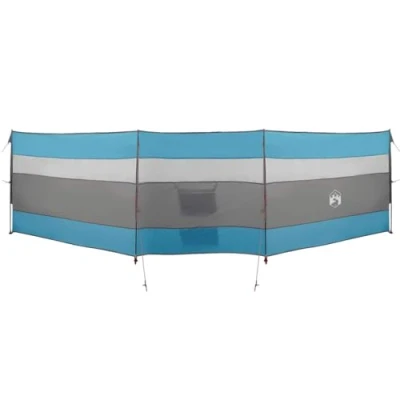 Afbeelding van vidaXL Windscherm camping waterdicht 508x130 cm blauw