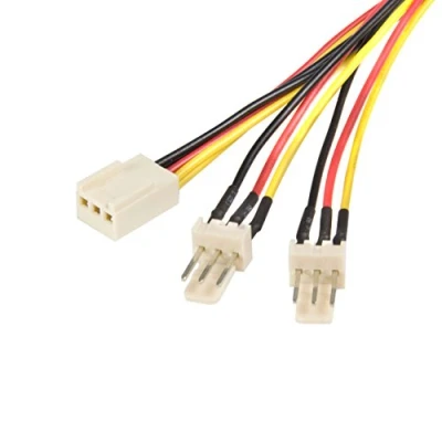 Afbeelding van StarTech.com Y stroomkabel voor Molex ventilator 30 cm splitterkabel 1x TX3 (F) naar 2x (M) (TX3SPLIT12)