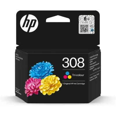 Afbeelding van HP 308 originele driekleureninktcartridge