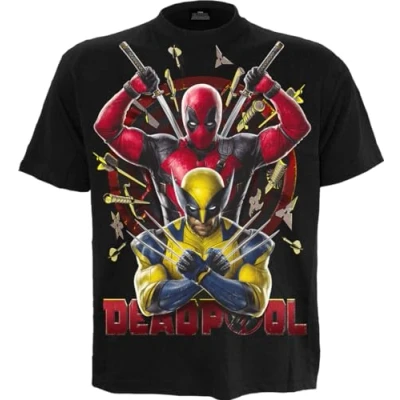 Afbeelding van Heroes Inc. M121 Uniseks T shirt, zwart., L