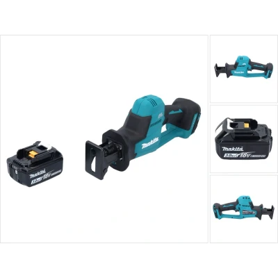 Afbeelding van Makita DJR 189 F1 accu reciprozaag 18 V borstelloos + 1x oplaadbare 3.0 Ah zonder oplader