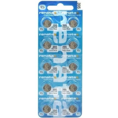 Afbeelding van Renata 395 399 SR 927 SW G7 knoopcel batterij 10 stuk(s)