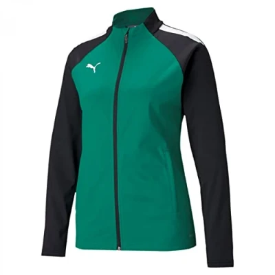Afbeelding van Puma Teamliga Training damesjas W, Pepper Green Zwart