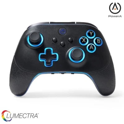 Image de Manette PowerA Lumectra pour PC Noir