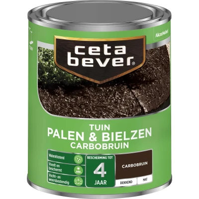 Afbeelding van Ceta Bever Palen &amp; Bielzen Carbobruin 0,75 liter CetaBever