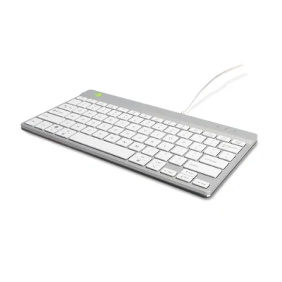 Image de R Go Compact Break Clavier avec indicateur de rupture intégré USB C QWERTY US blanc
