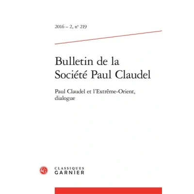 Image de Bulletin de la société paul claudel 2022 3, n 238 et l&#039;intime