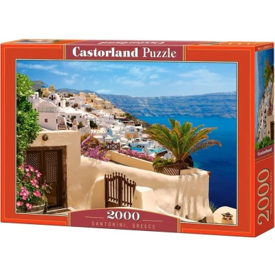 Afbeelding van Castorland Legpuzzel Santorini Greece 2000 Stukjes