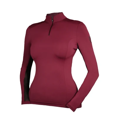 Image de Equestrian Stockholm Bordeaux Air Breeze top